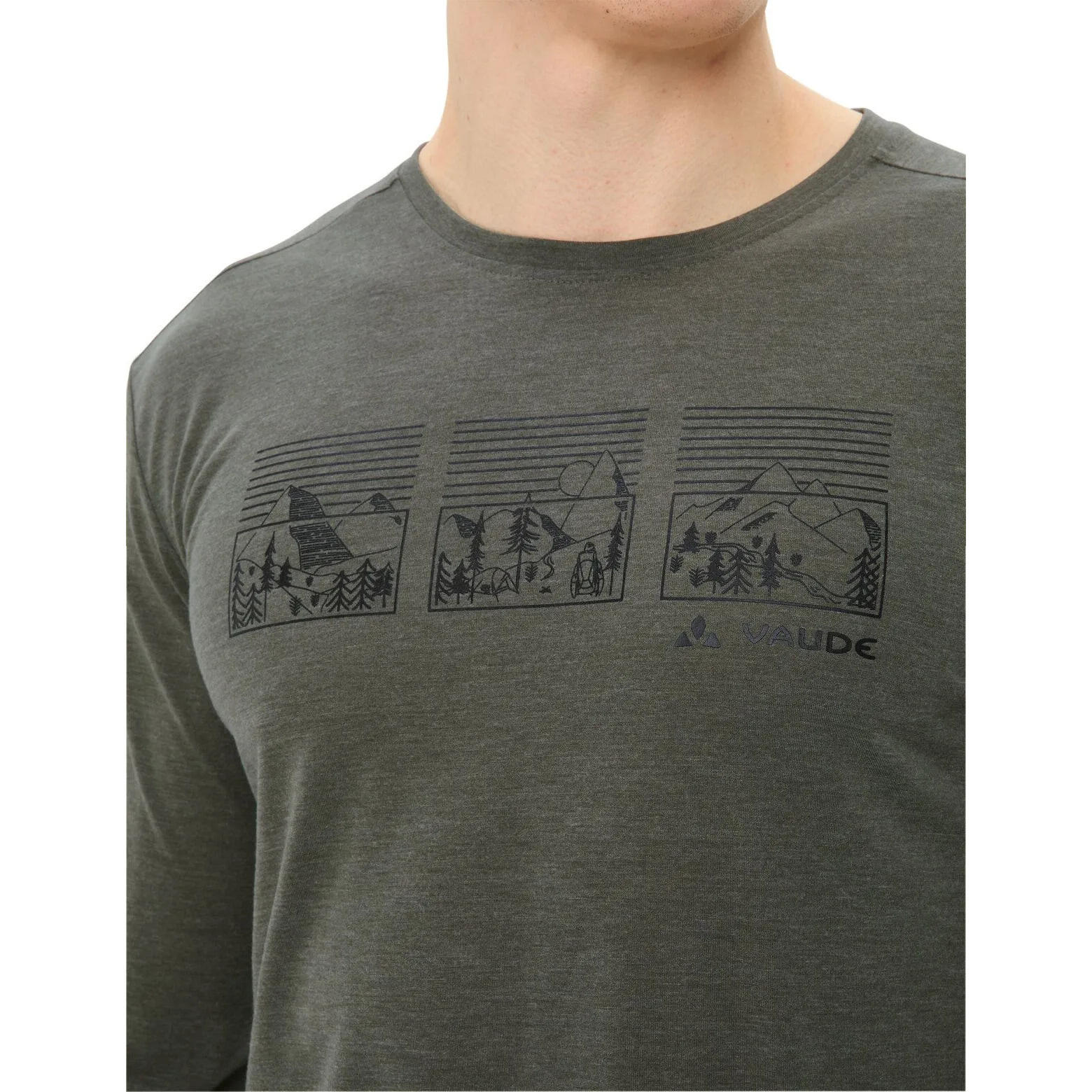 T-shirt manches longues VAUDE Rosemoor III 5/5