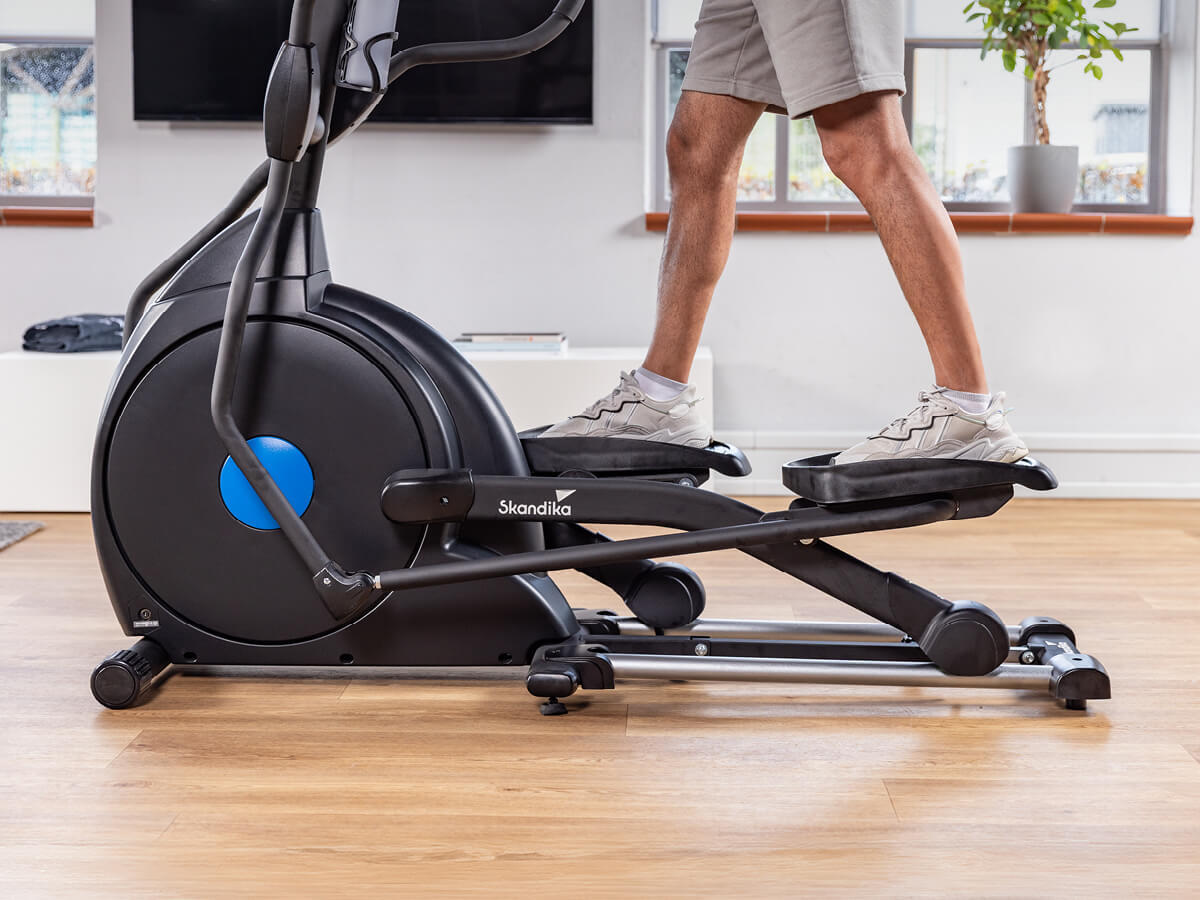Vélo elliptique CardioCross Carbon Champ - Pliable - Inertie 24,5 kg - connecté 3/9
