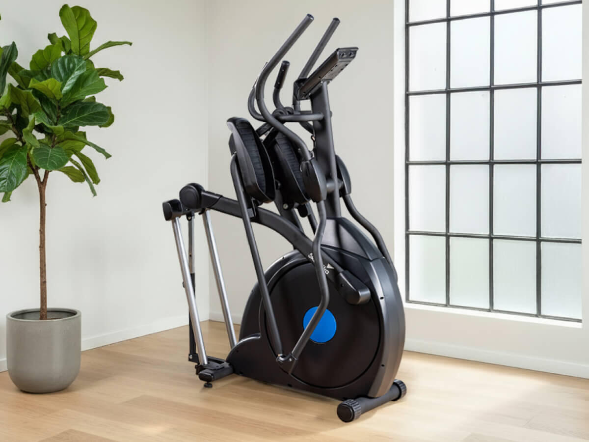 Vélo elliptique CardioCross Carbon Champ - Pliable - Inertie 24,5 kg - connecté 7/9