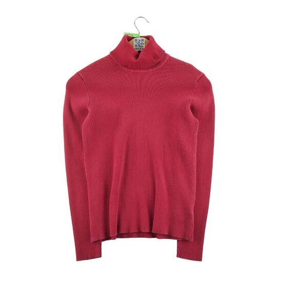 Second life - Damen Rollkragenpullover Rot - In sehr gutem Zustand