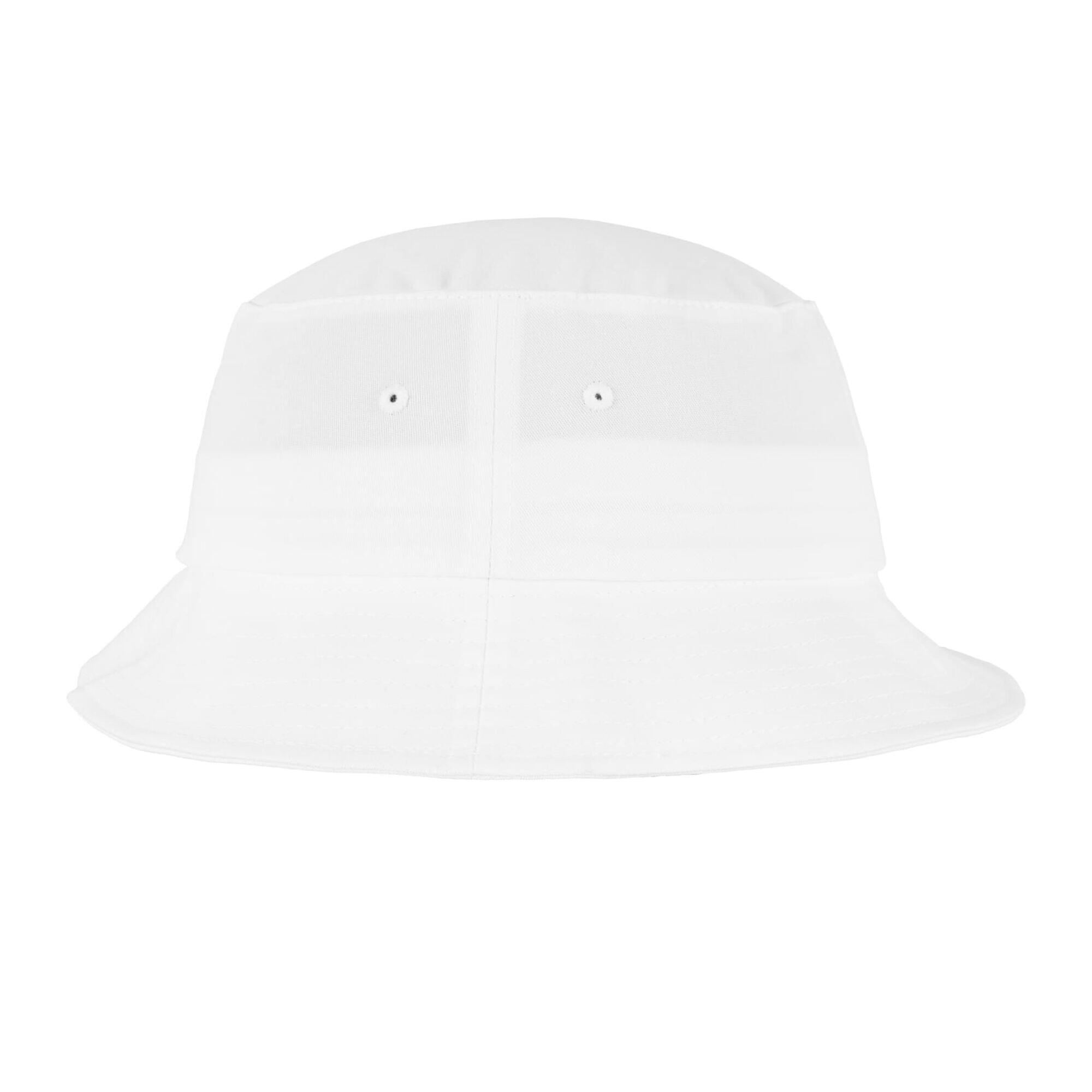Unisex Adult Cotton Twill Bucket Hat (White) 2/3