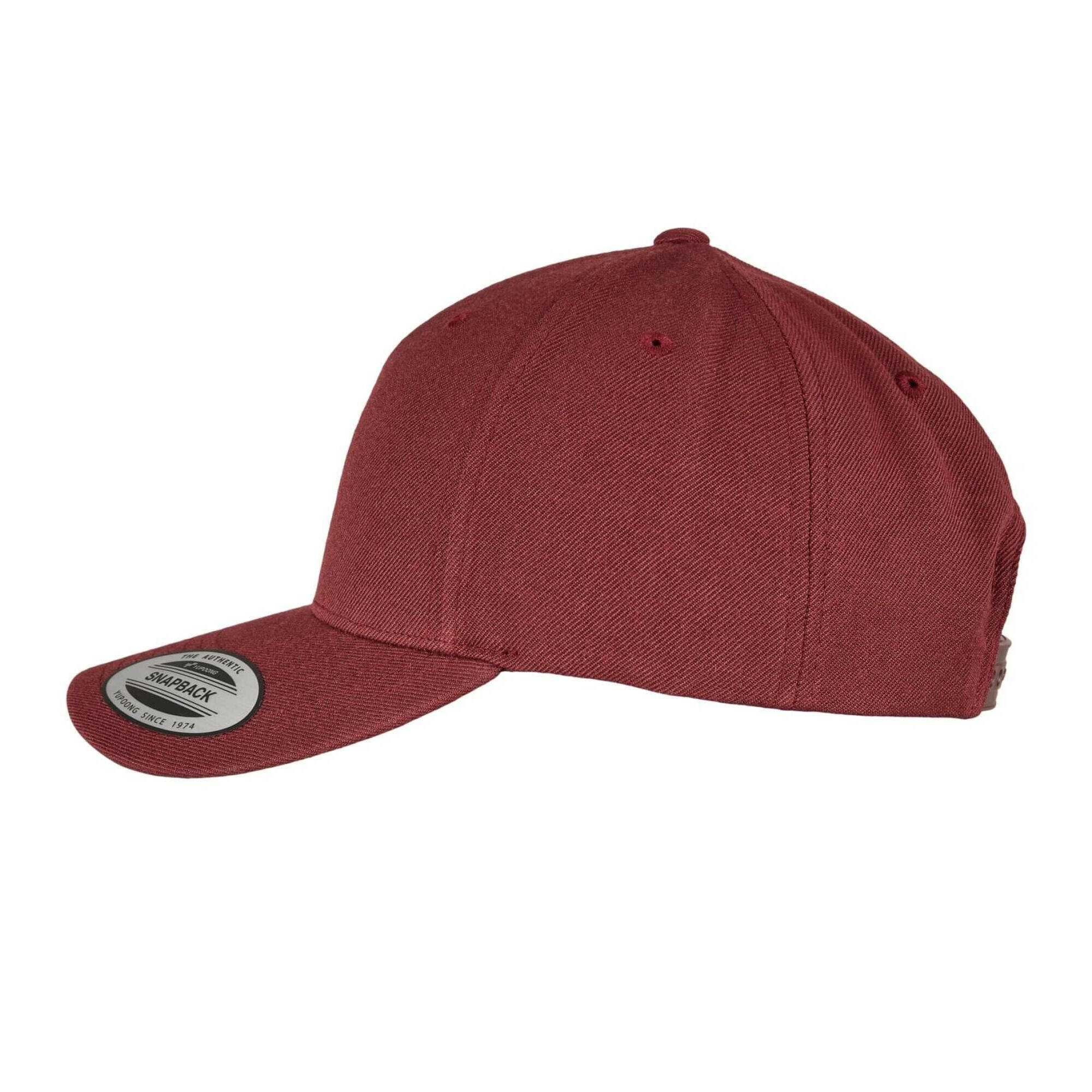 "YP Classics Premium" Kappe Damen und Herren Weinrot 3/4