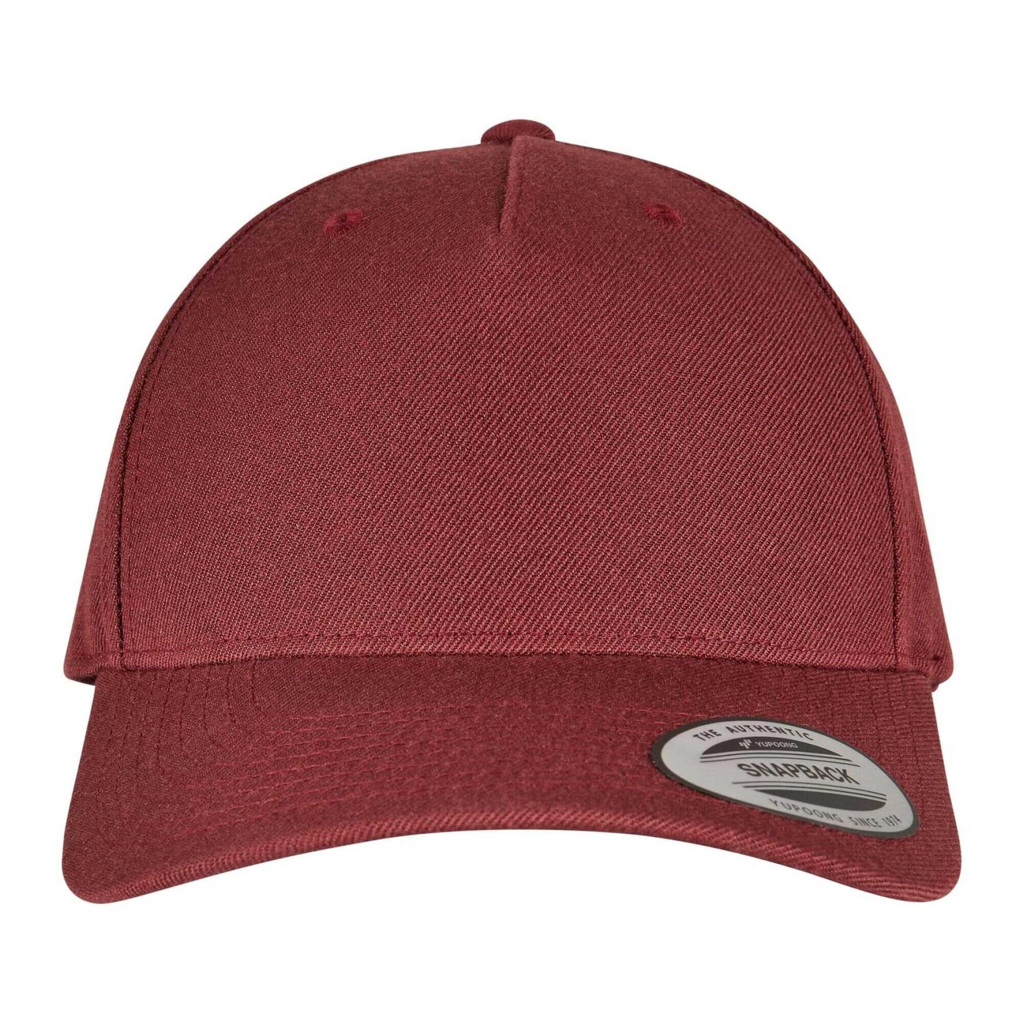 "YP Classics Premium" Kappe Damen und Herren Weinrot 4/4