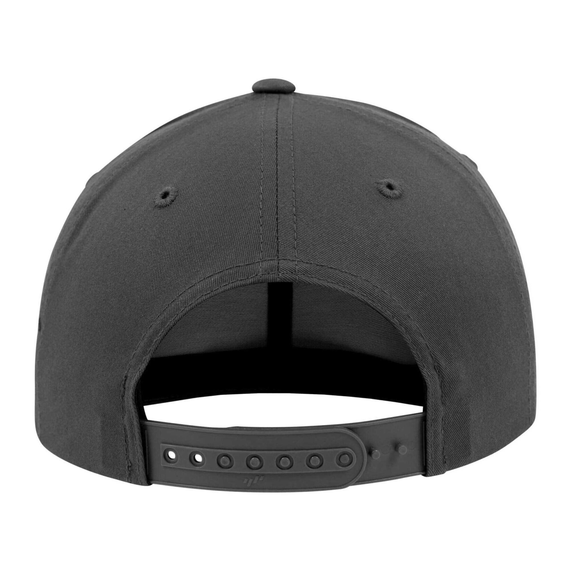 Classic Curved Snapback Baseball Cap (Charcoal) 2/5