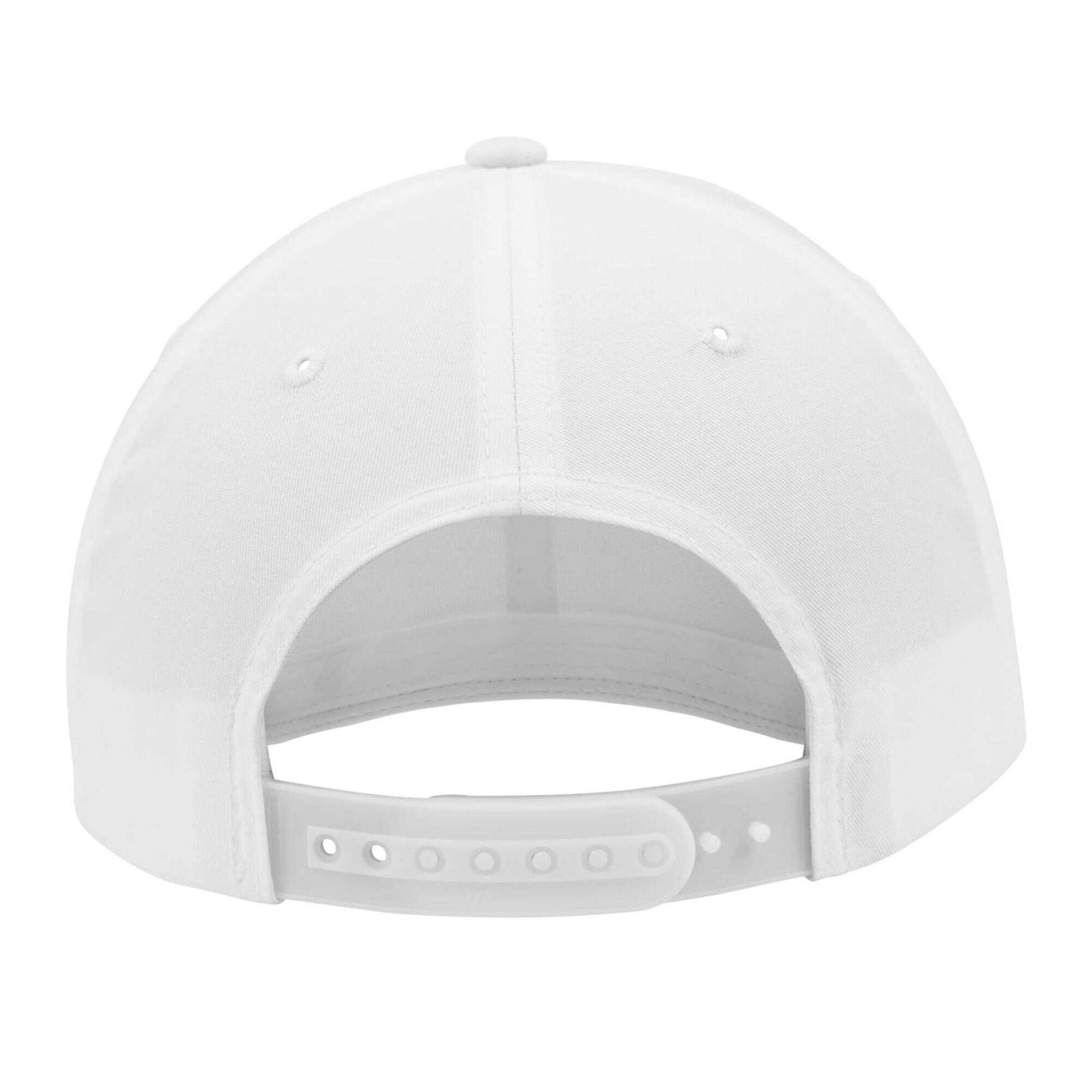 "Classic" BaseballMütze, Snapback Damen und Herren Weiß 2/4