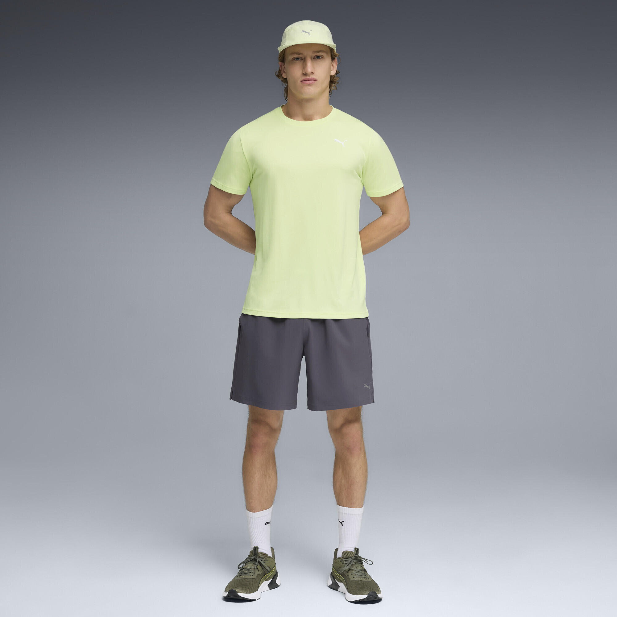 Train All Day Essentials Poly Texture T-Shirt Herren PUMA 4/5