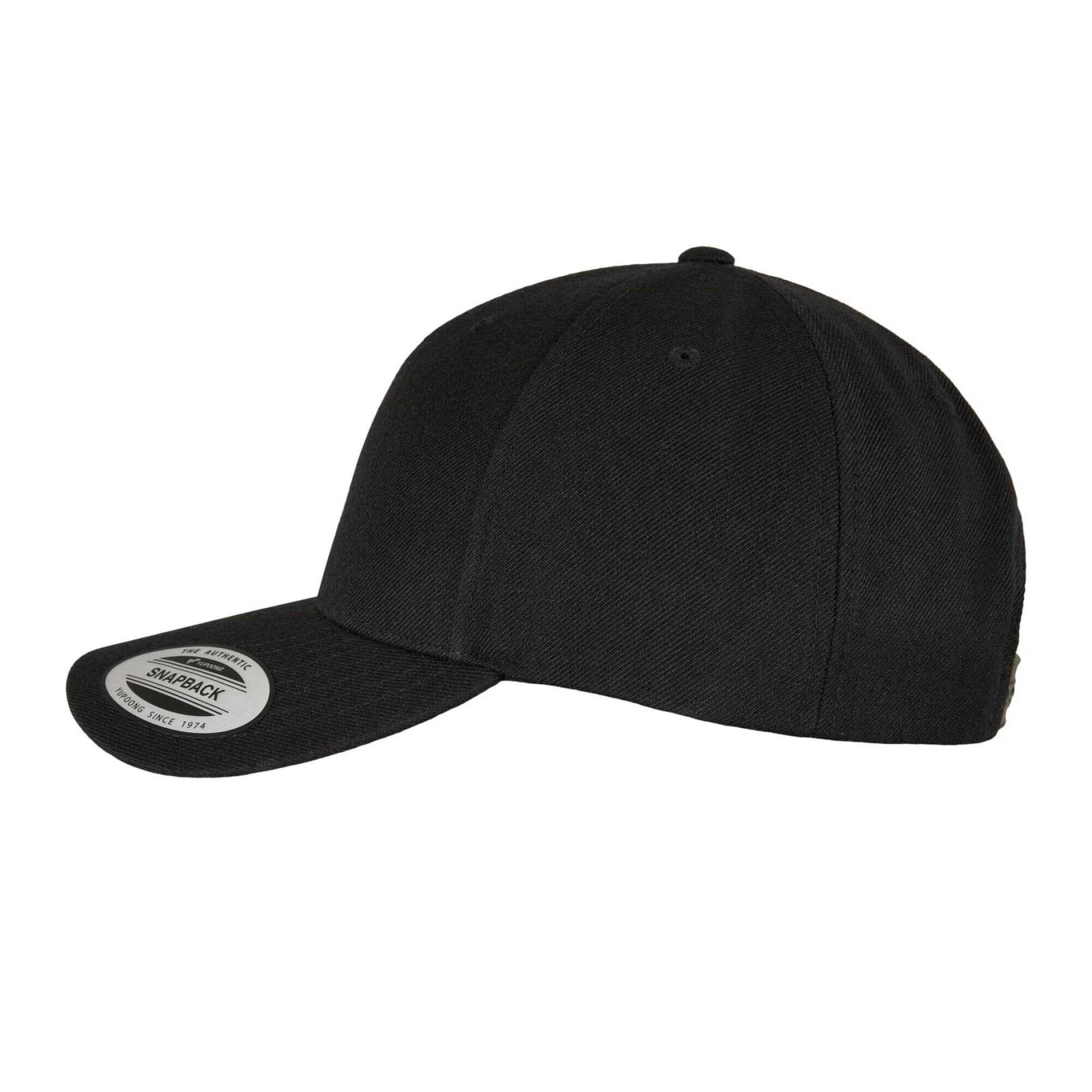 "YP Classics Premium" Kappe Damen und Herren Schwarz 3/4