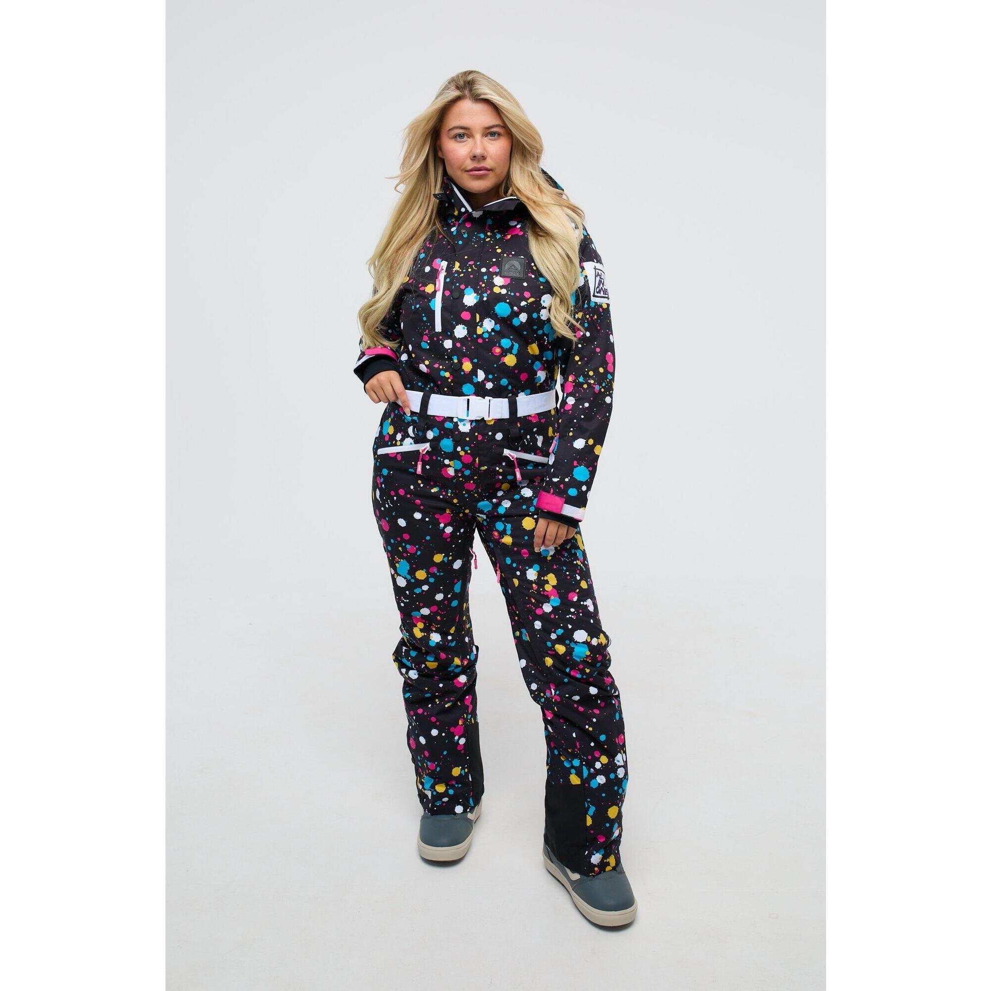 Oosc - Combinaison De Ski - Catalina Wine Mixer Femme - Combinaison De Ski - Bleu|multicolore|rose - Decathlon
