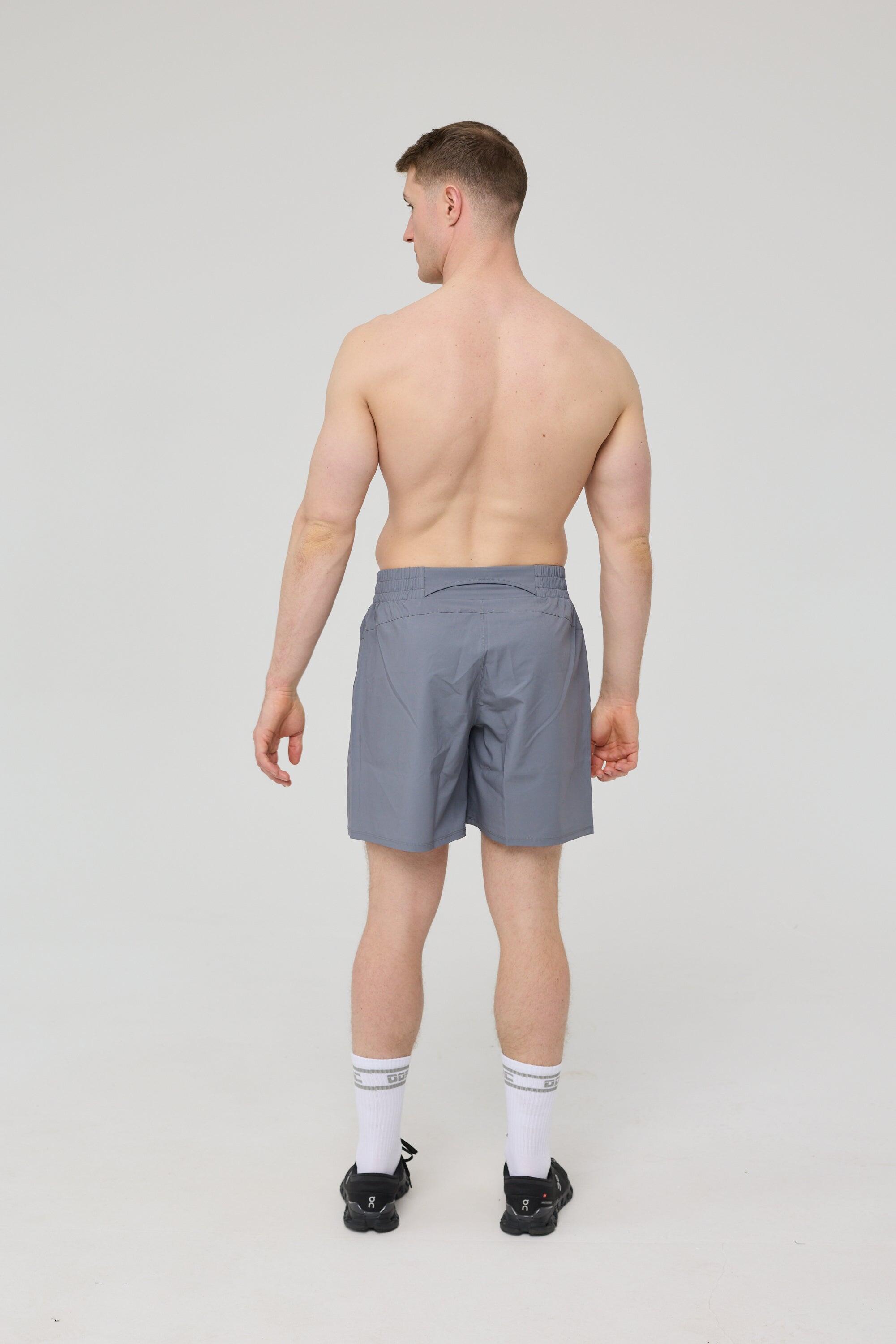 Dames Fitness Sport-Shorts Elite Grijs 3/4
