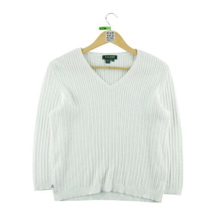 Reconditionné - Pull Femme Blanc - Très Bon État