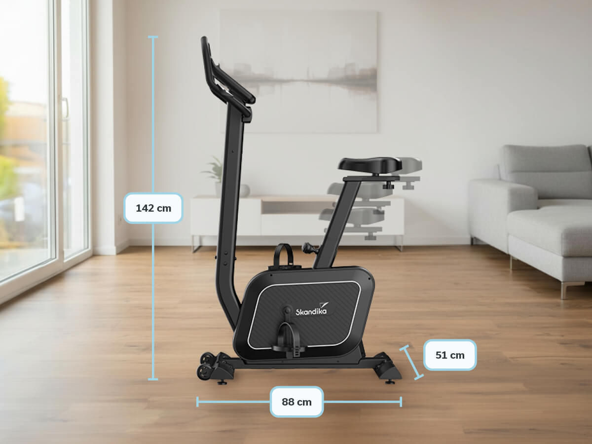 Ergómetro estático Cykling P8-HM - Bicicleta para casa - hasta 120 kg 2/7
