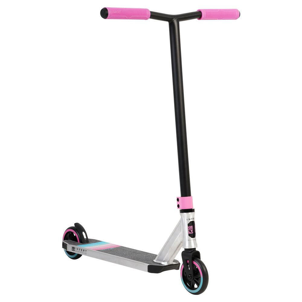 Invert - Trottinette Invert Supreme 2.5-8-13 – Raw/black/pink - Trottinette - Gris|noir|rose - Taille Unique - Decathlon