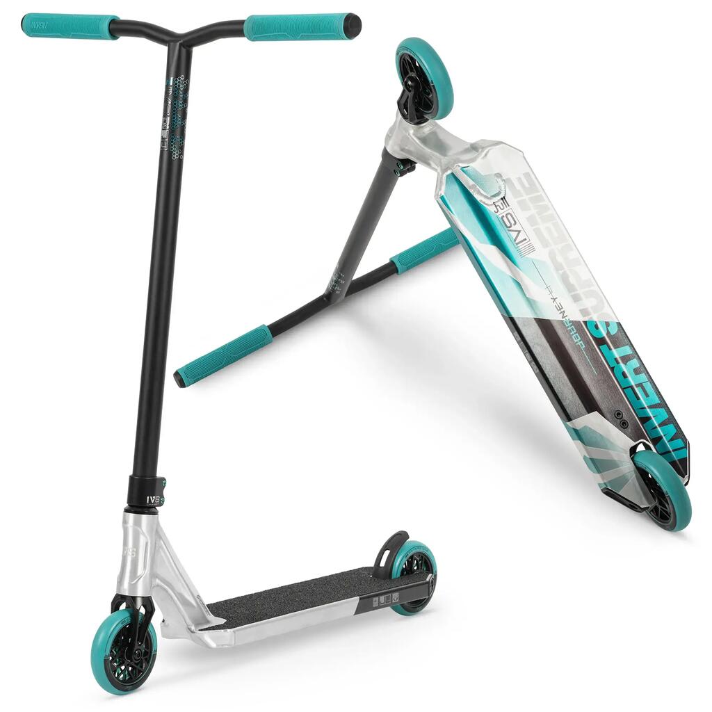 IVS Journey 4 Complete Scooter - Raw/Teal