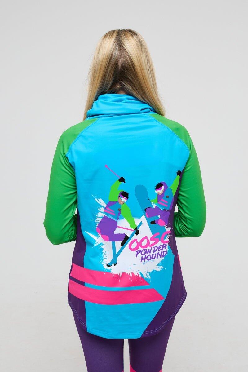Dames Ski Functioneel Shirt Thermisch Opstaande Kraag Powder Hound 2/5