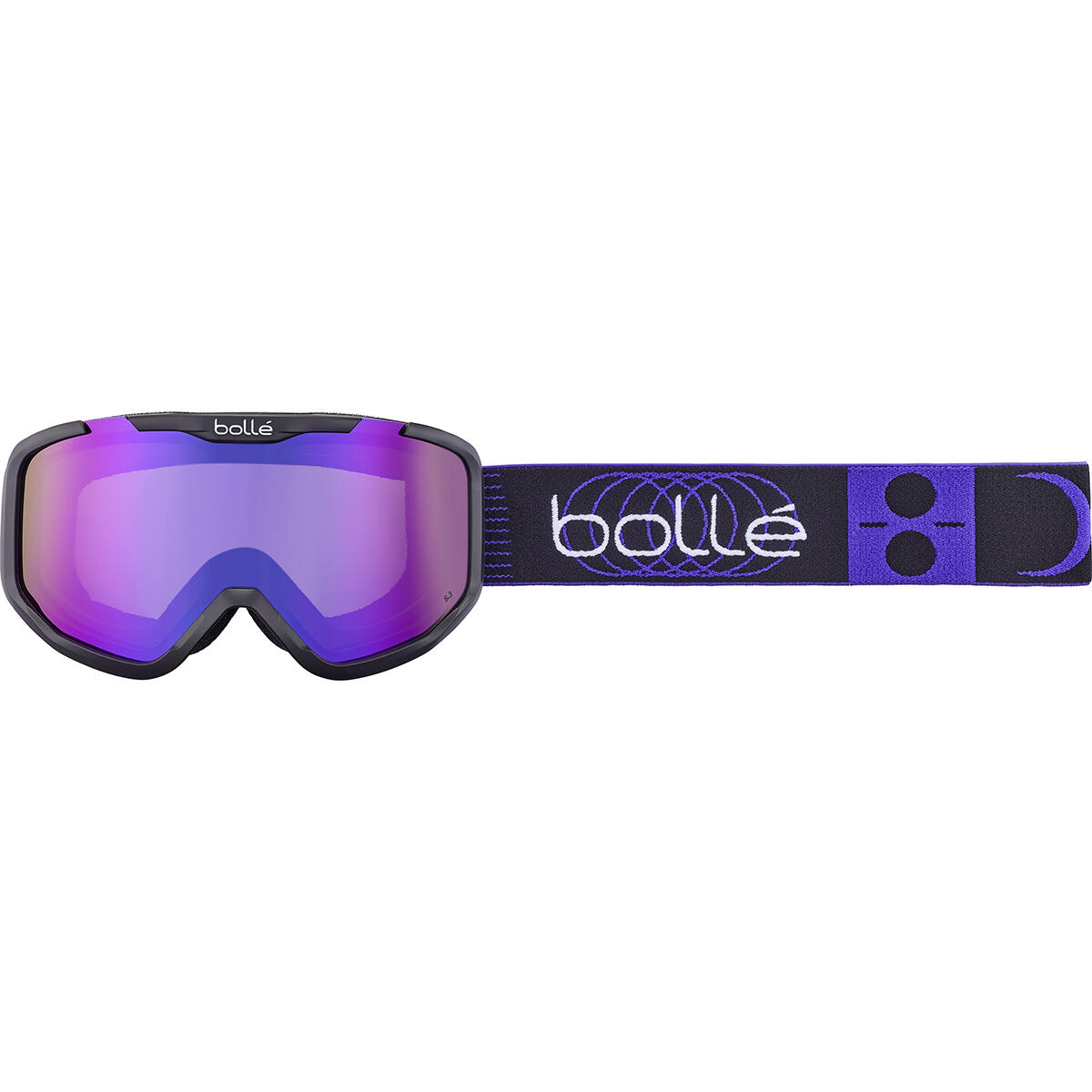 Masque de ski ROCKET PLUS Galactic Map Matte - Cosmic Purple Cat 2 3/3