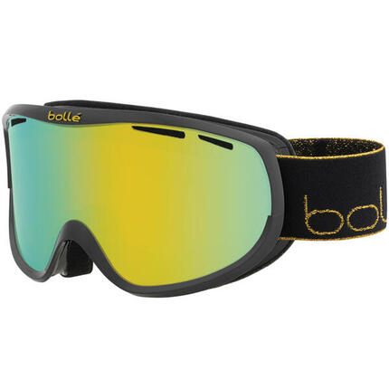 Masque de ski SIERRA Gold Jaguar Matte - Sunrise Photochromic Cat 1 to 3