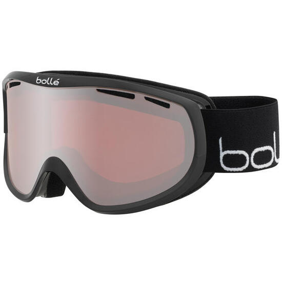 Masque de ski SIERRA Black & White Shiny - Vermillon Gun Cat 2