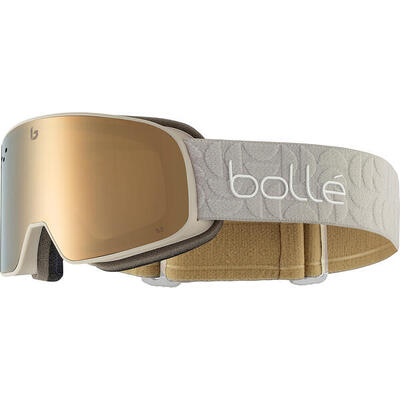 Skibril nevada small stockholm sand matte - gold cat 3