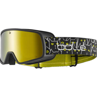 Skibril nevada jr black cats matte - sunshine cat 3