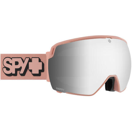 Masque de ski WAYPOINT Everblack - Happy Boost Ice Blue Mirror