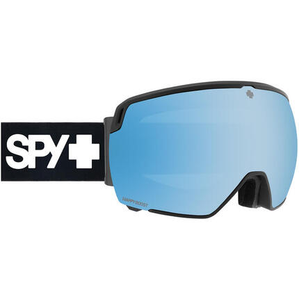 Masque de ski WAYPOINT Everblack - Happy Boost Ice Blue Mirror