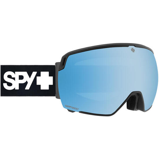 Masque de ski WAYPOINT Everblack - Happy Boost Ice Blue Mirror