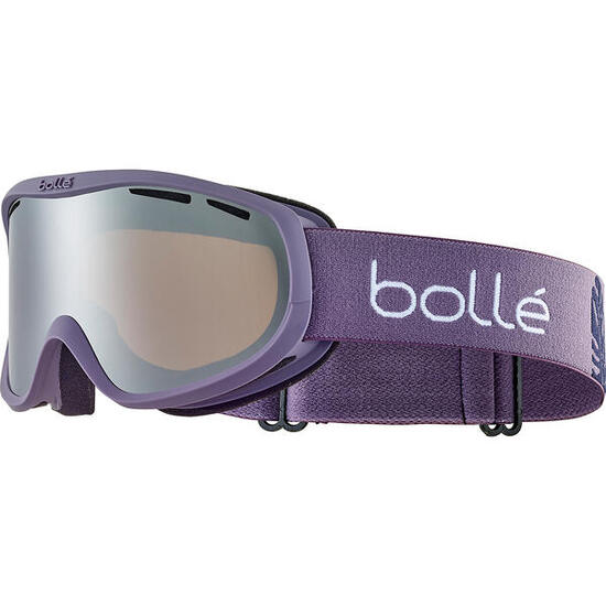 Masque de ski SIERRA Plum Monstera Matte - Black Chrome Cat 3