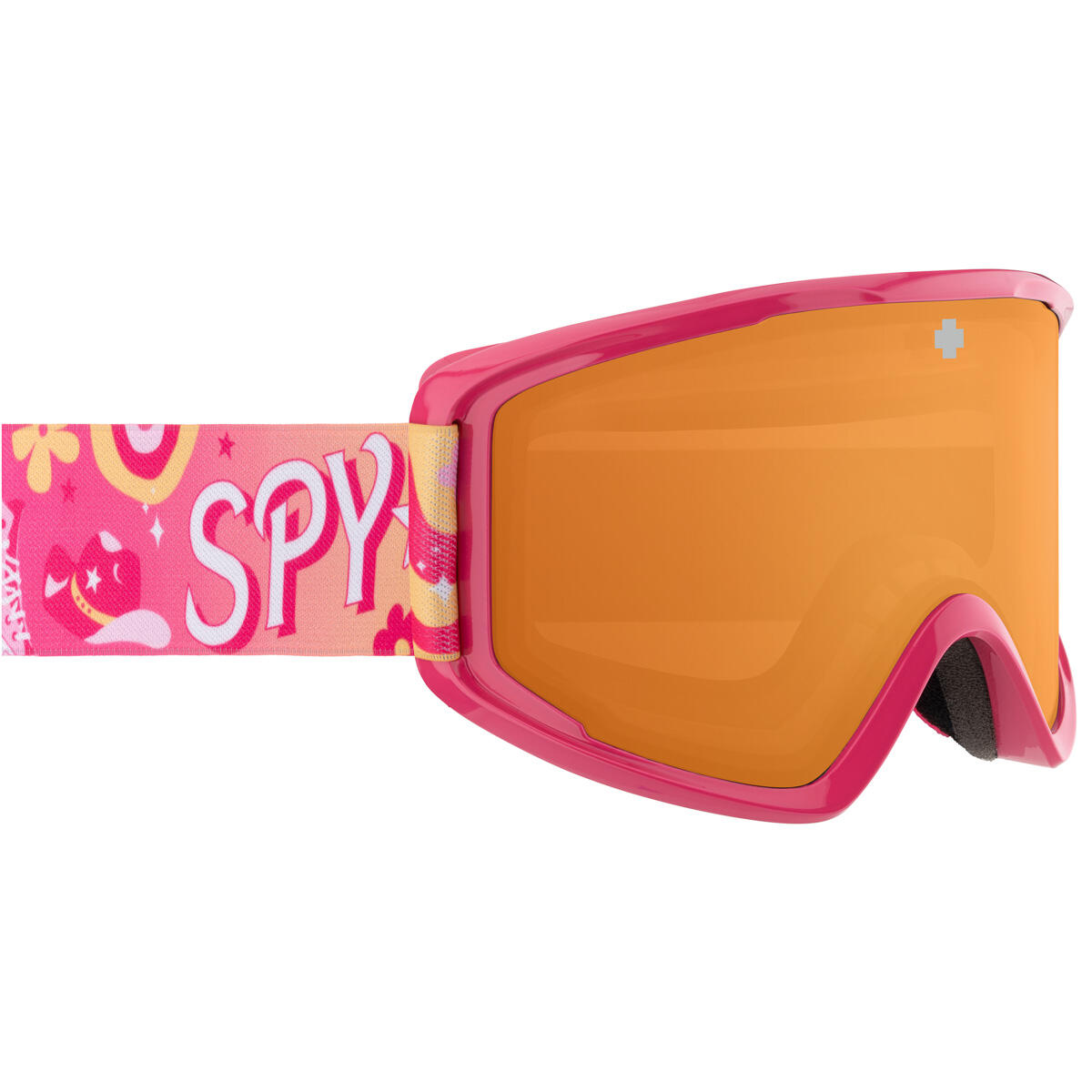 Spy - Masque De Ski Crusher Elite Jr Eco Pink Party - Ll Persimmon - Masque De Ski - Orange|rose - 42 M/l - Decathlon