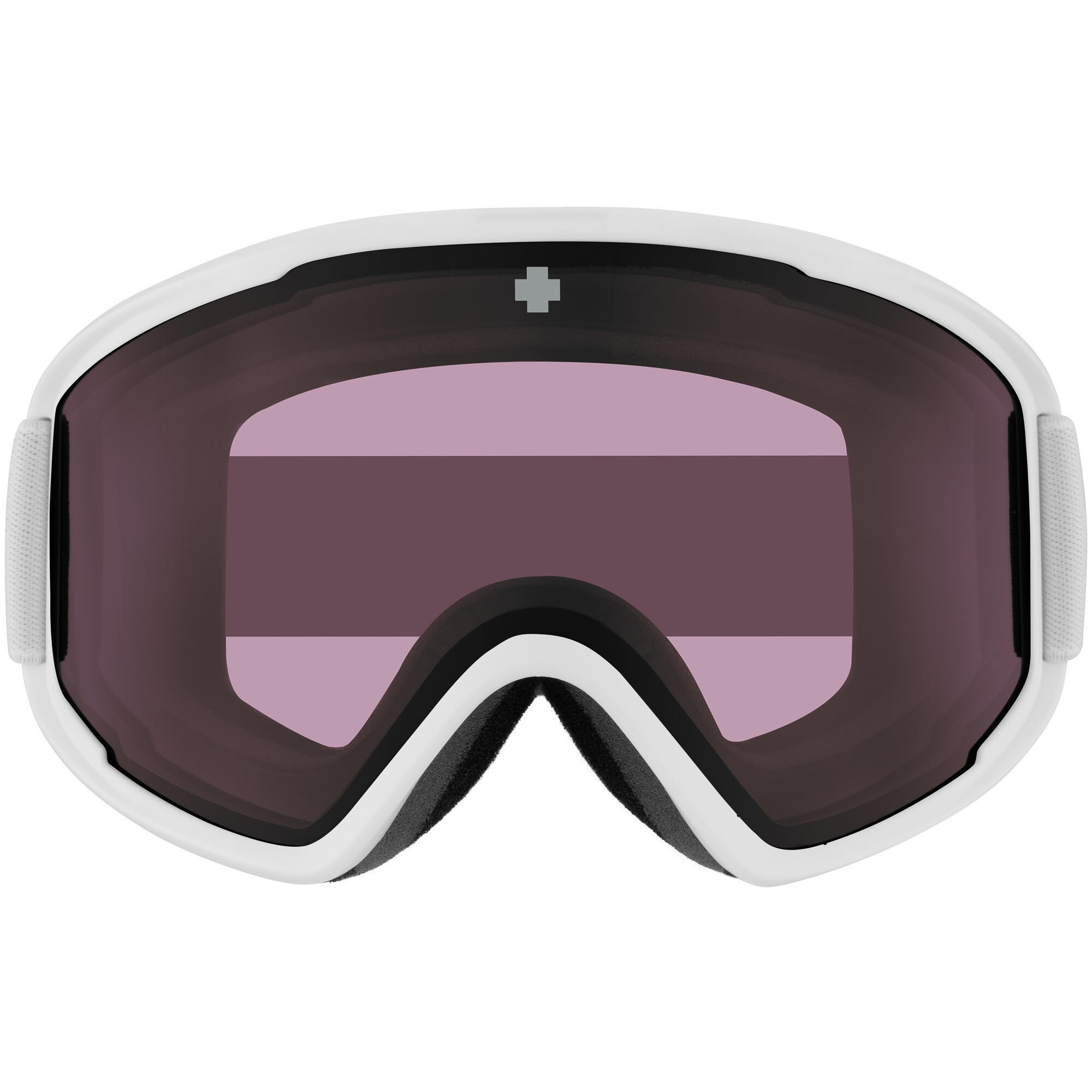 Masque de ski CRUSHER ELITE Matte White - Rose Photochromic 3/4