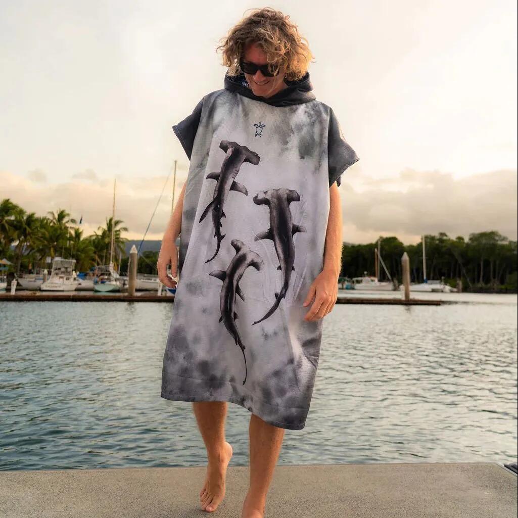 OCEAN Surfařské pončo Hammerhead