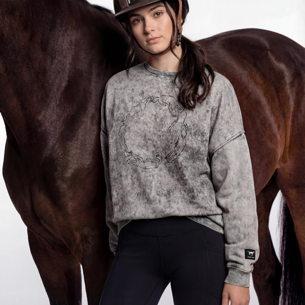 GALOP WEAR Wild Motion Horse Sweatshirt