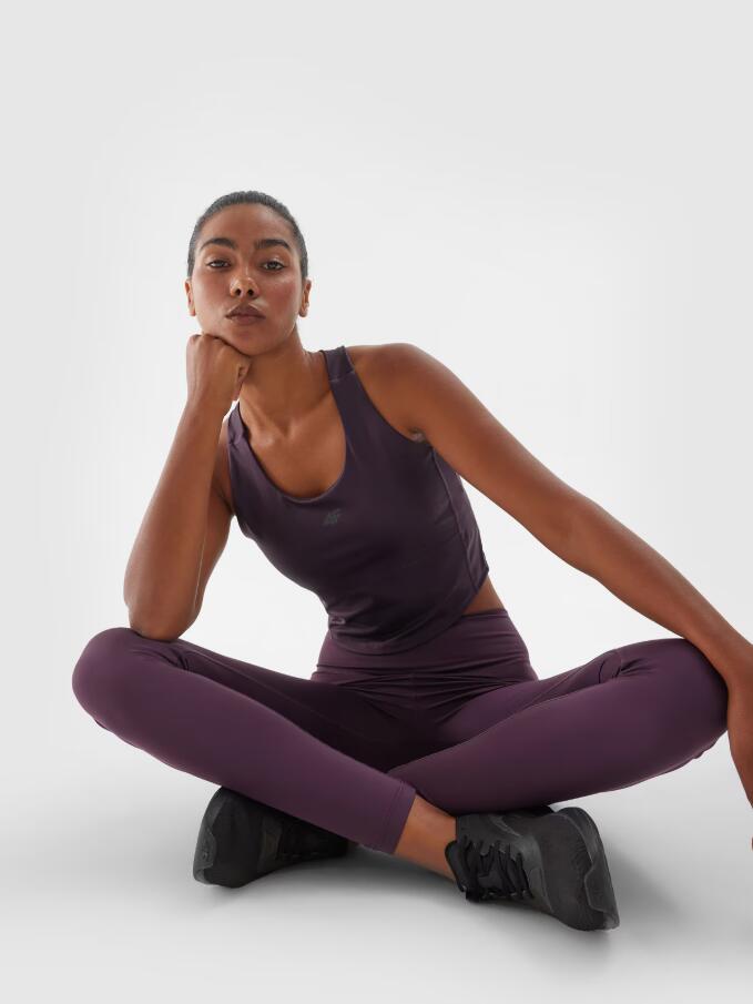 Leggings de fitness taille mi-haute pour femmes 3/6