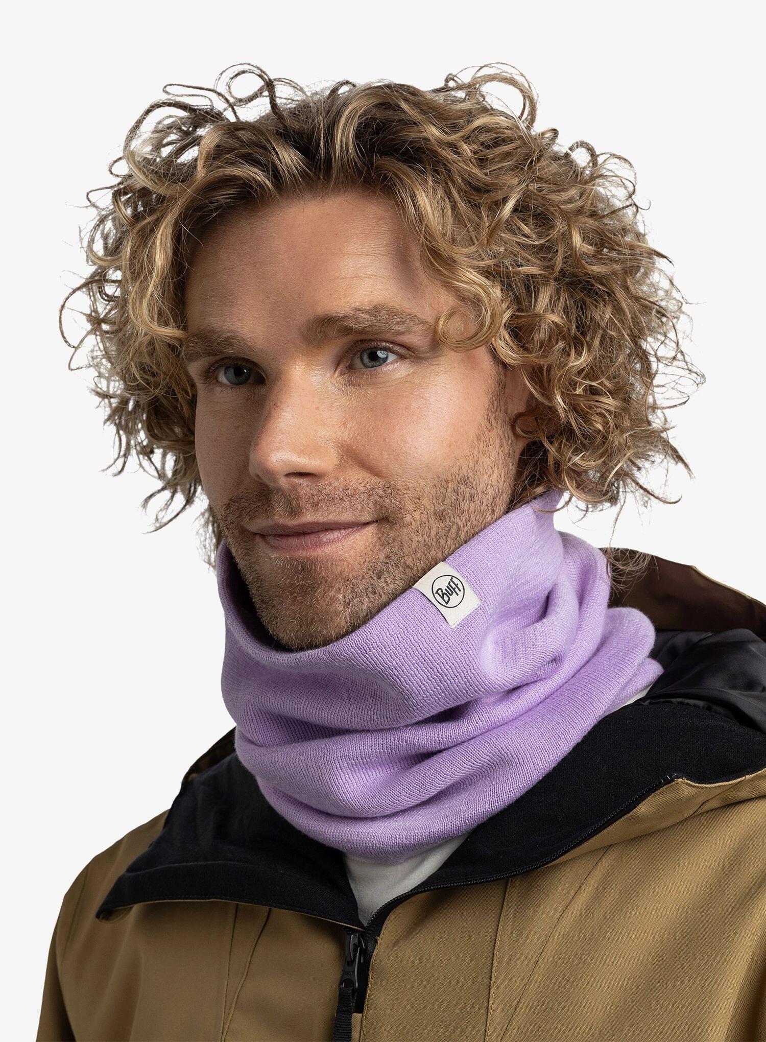 Bandana BUFF KNITTED NECKWARMER LILON GRAPE ICE 4/7