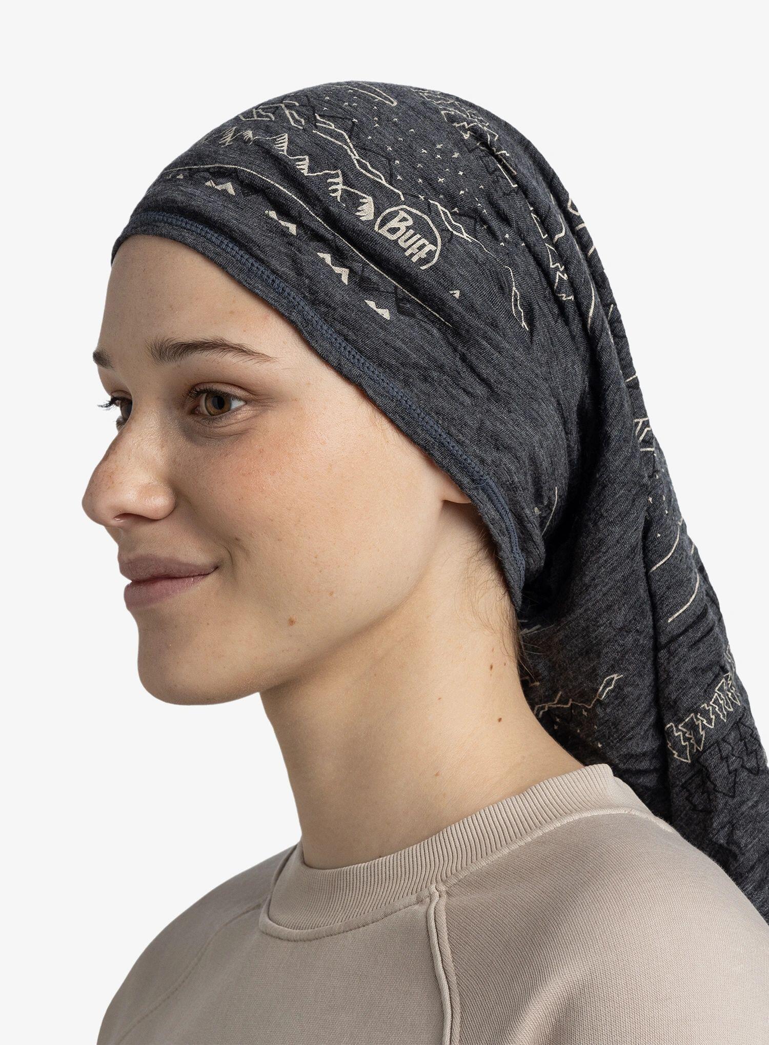 Tour de cou Merino Lightweight Unisex Buff Gris foncé TAILLE UNIQUE 4/7