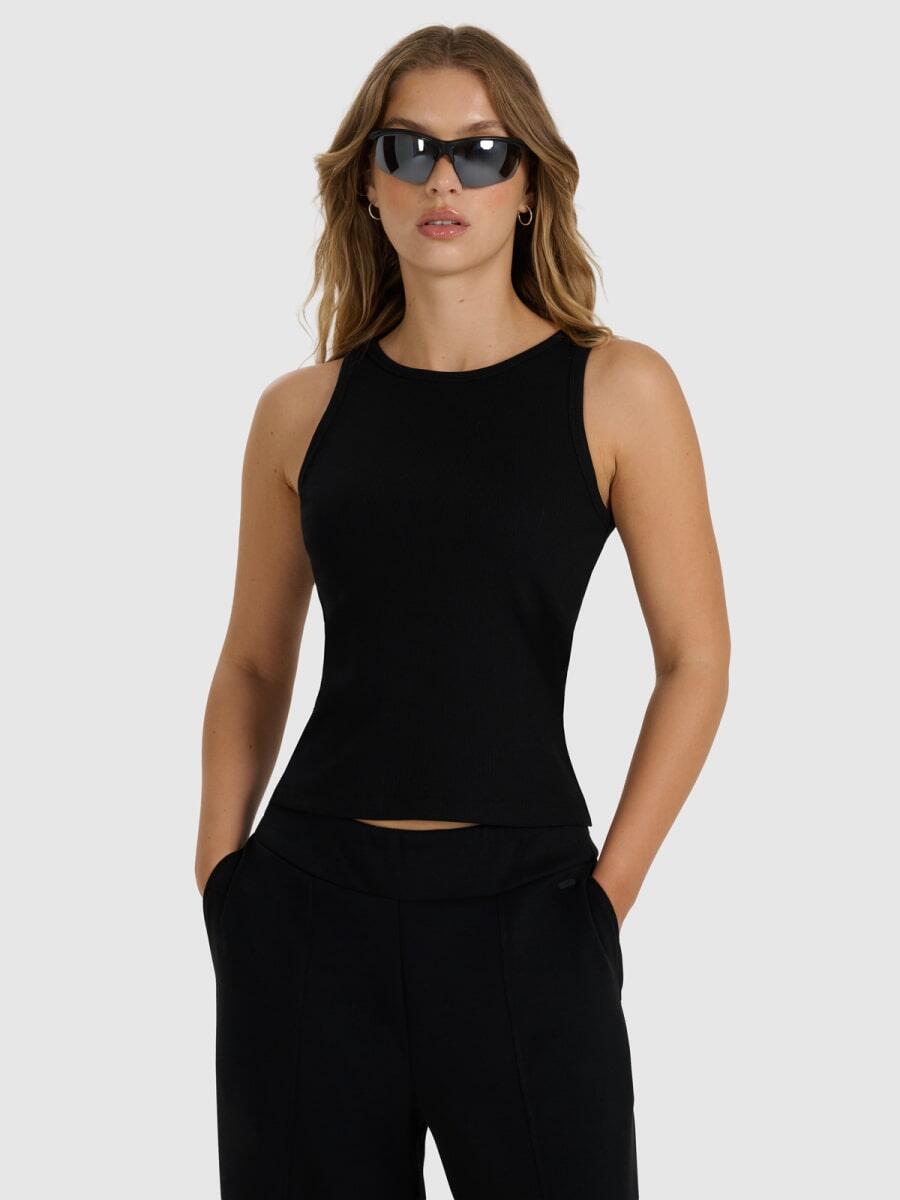 Top de yoga si pilates 4F pentru femei