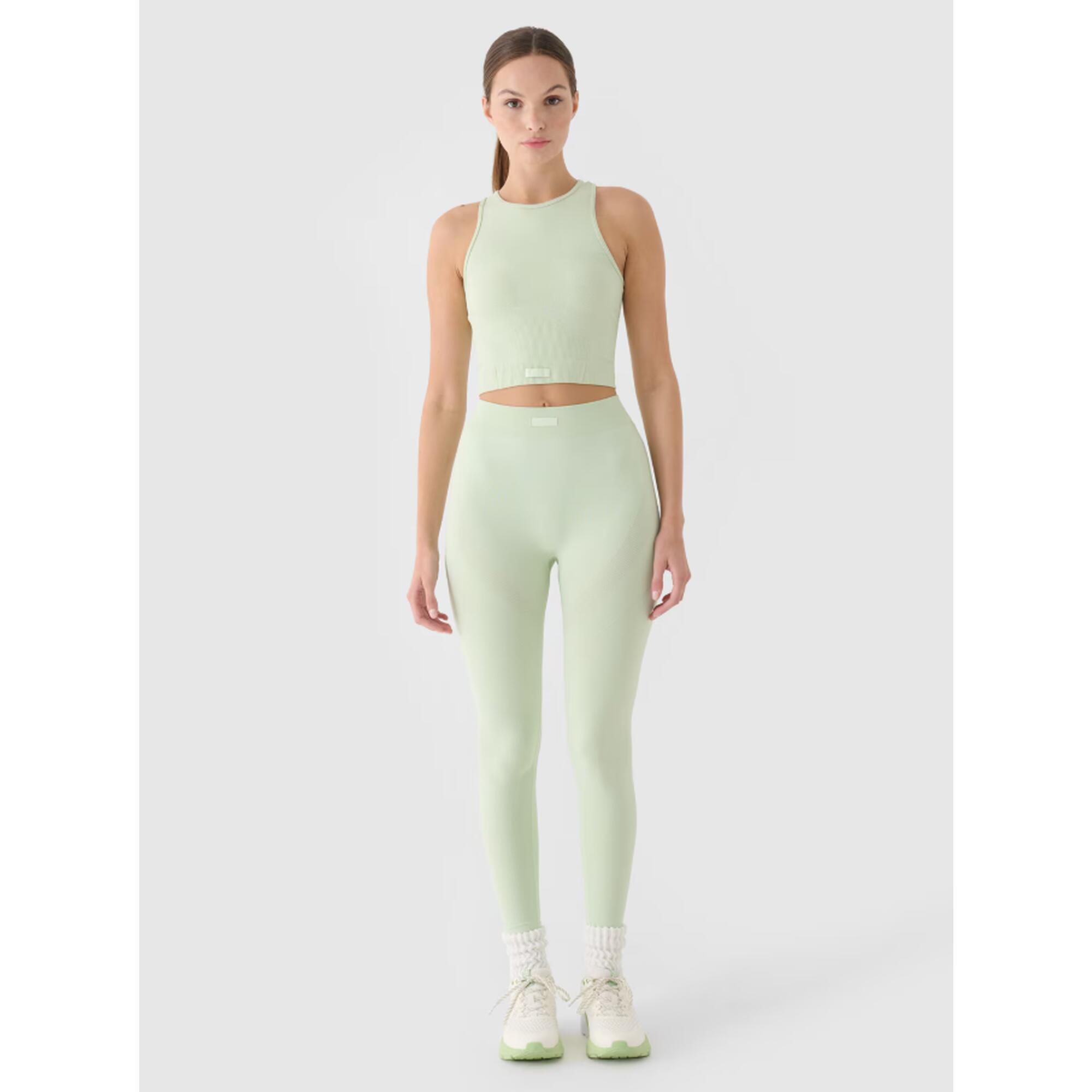 4F Dámské tréninkové legíny na jógu 4F s vysokým pasem