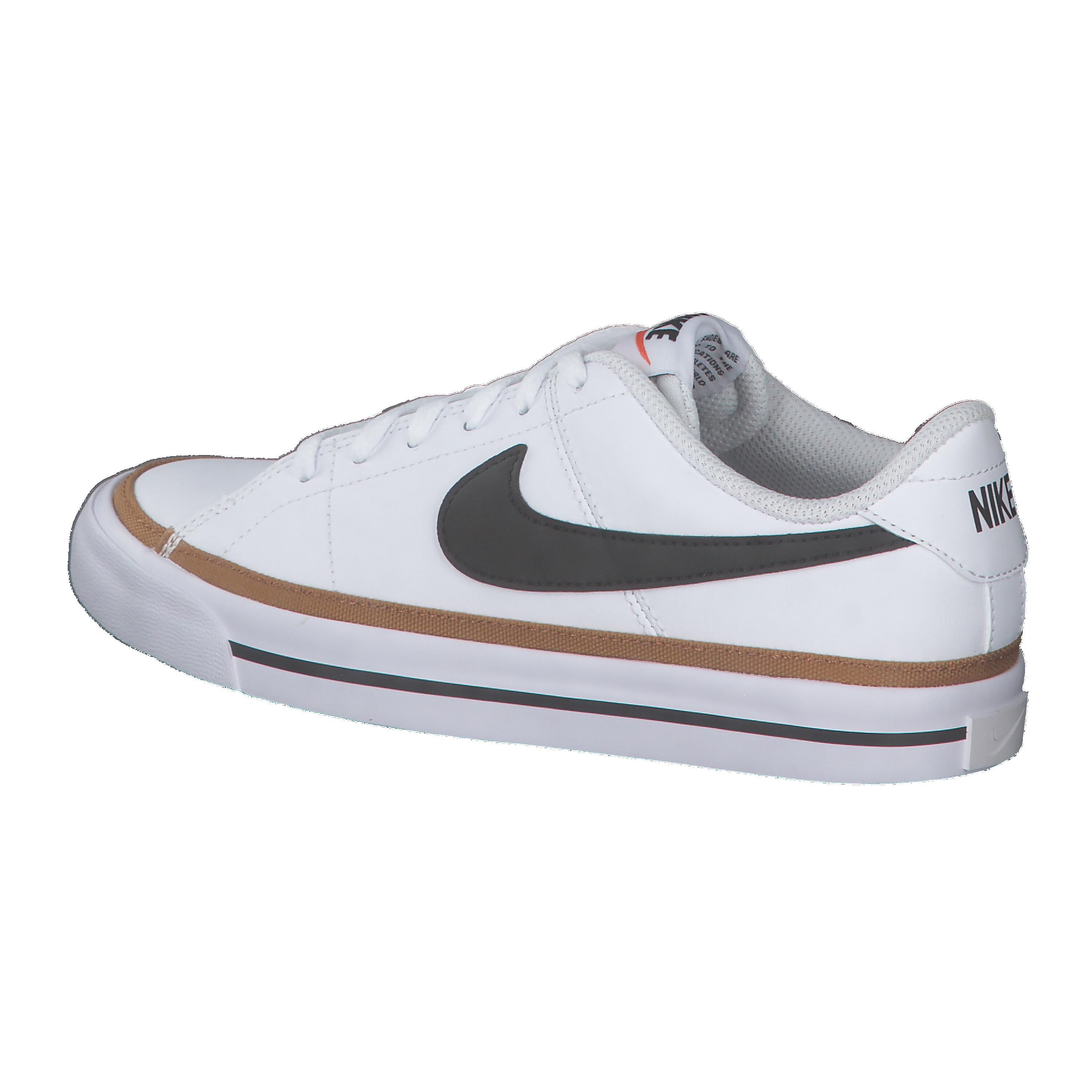 Ténis Nike Modelo Court Legacy Big Kids Cor Branco 3/7