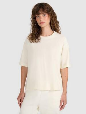 Oversized t-shirt met korte mouwen