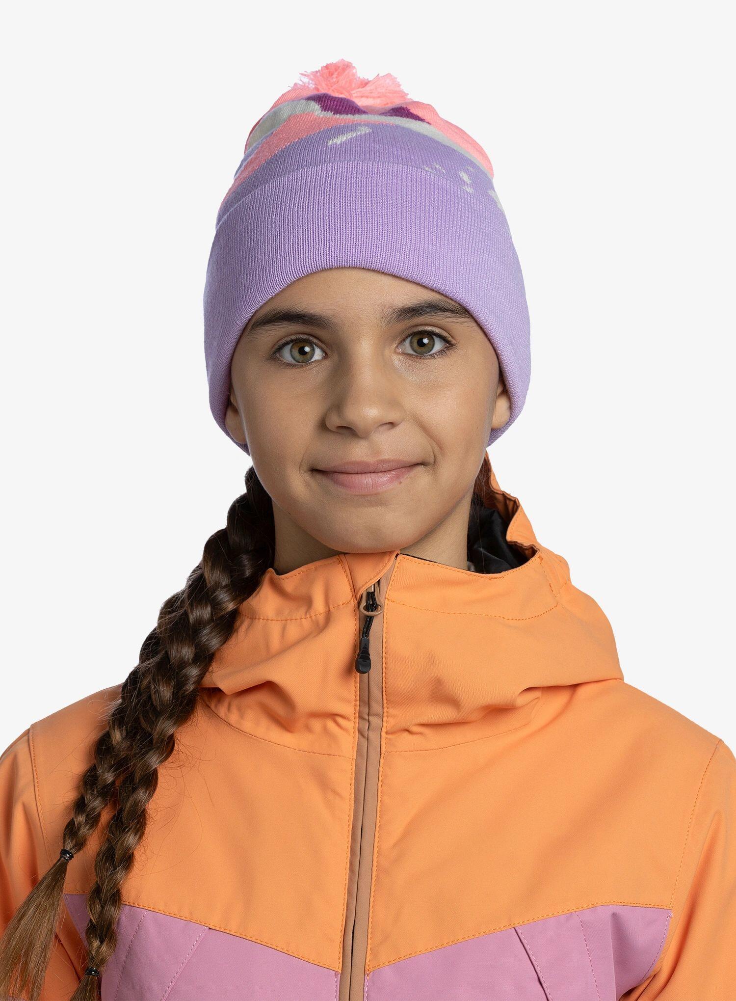 Gorro Knitted Unisex Buff Morado 3/6