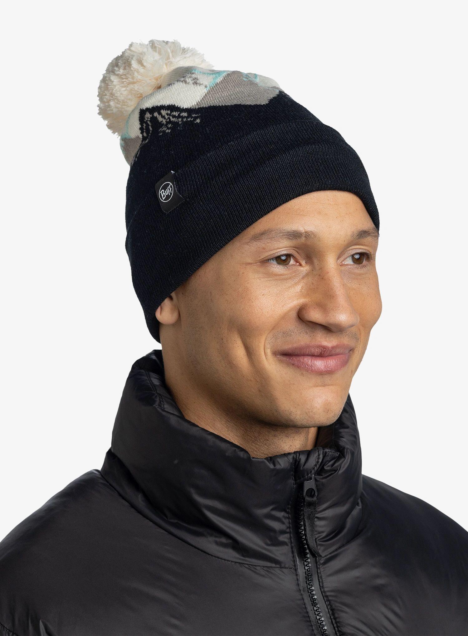 Gorro Knitted Unisex Buff Negro 3/7