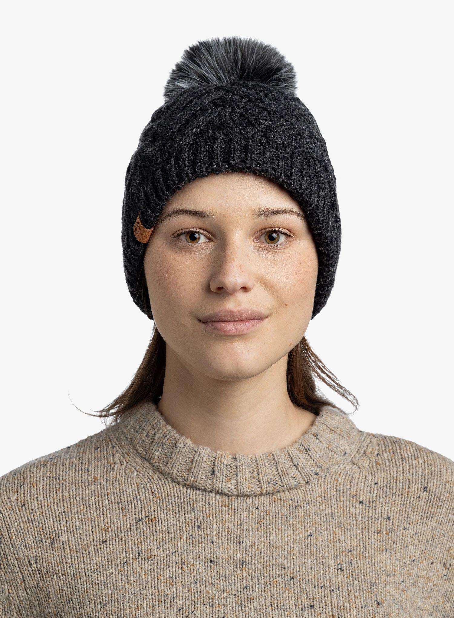 Gorro Knitted & Fleece Band Mujer Buff Gris oscuro ÚNICA 4/7