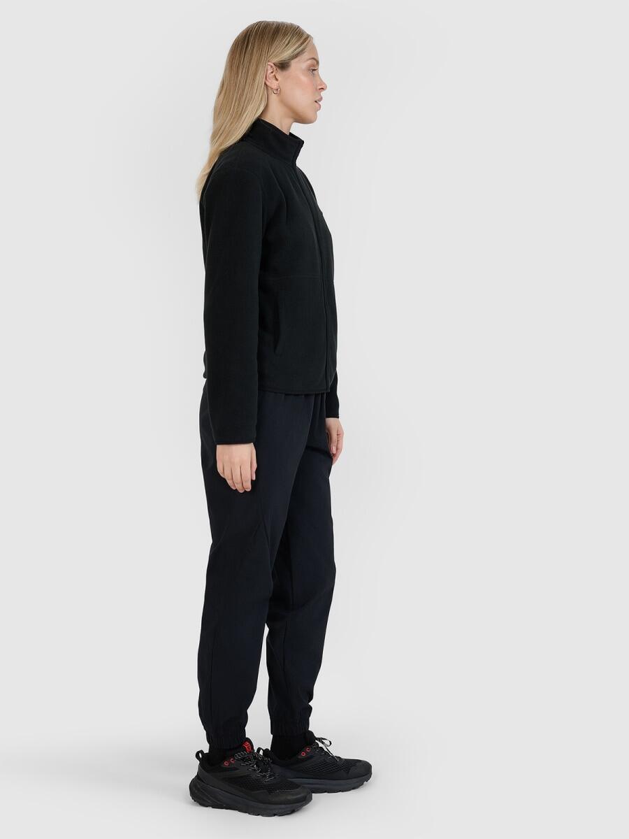 Sweat-shirt de randonnée pour femme avec col montant et fermeture éclair 3/6