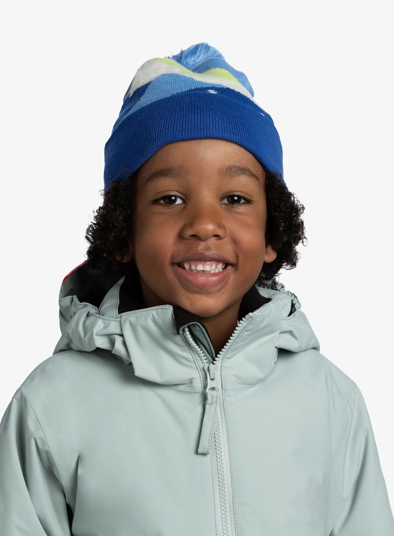Gorro Knitted Unisex Buff Azul 3/7
