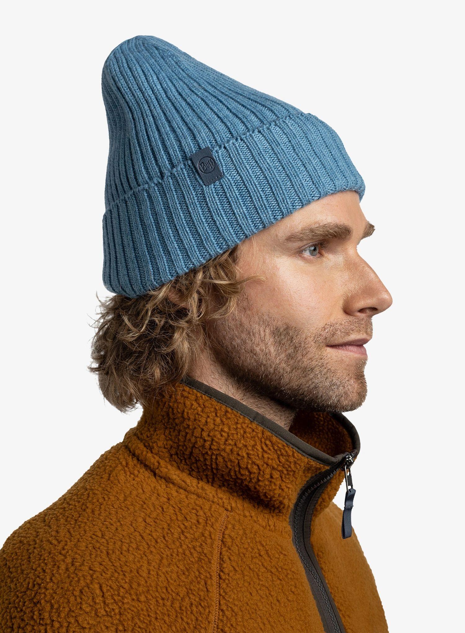 Gorro Knitted Unisex Buff Azul 3/7