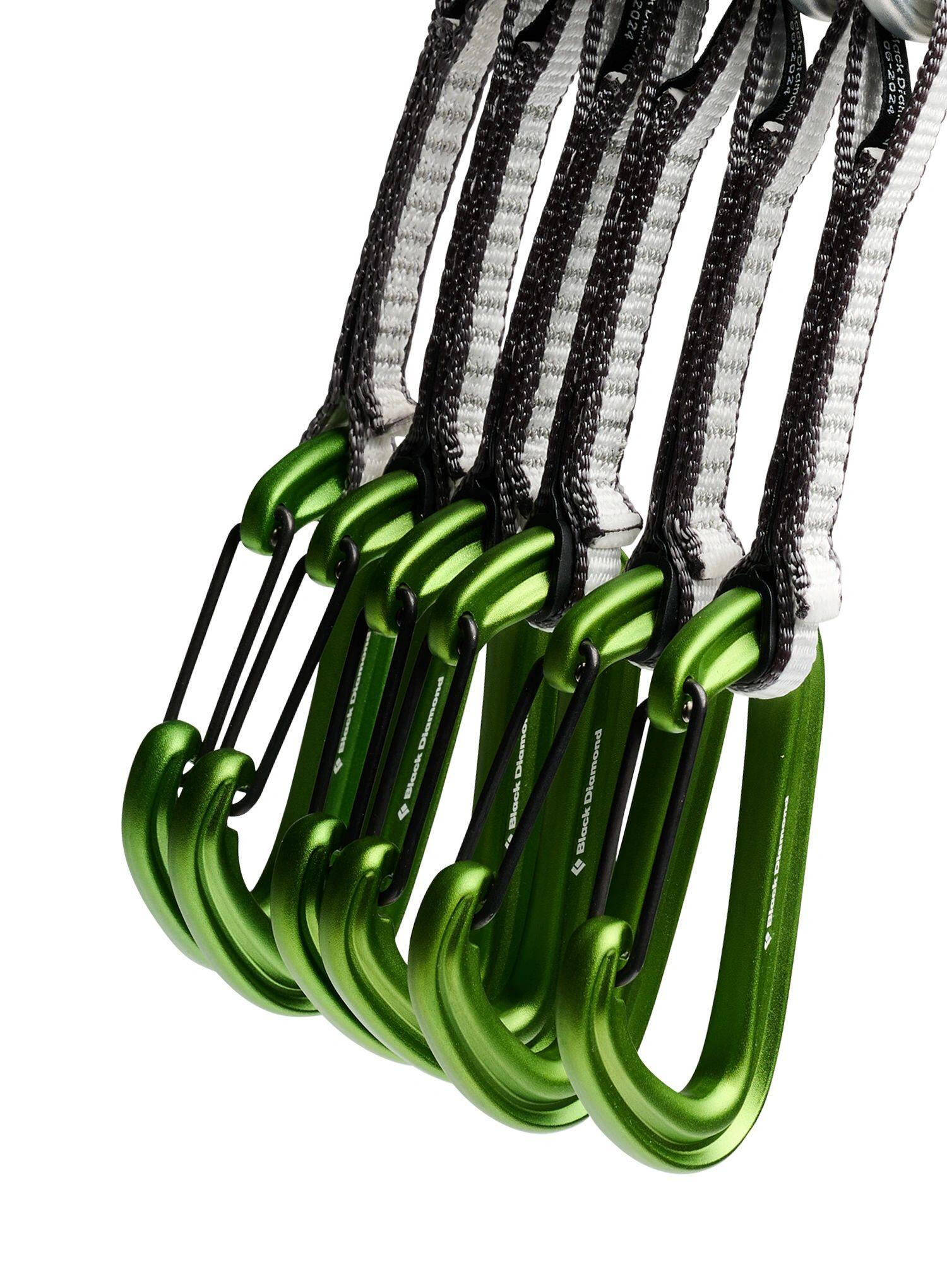Dégaines Black Diamond LiteWire pack 6 12 cm Envy Green 2/2