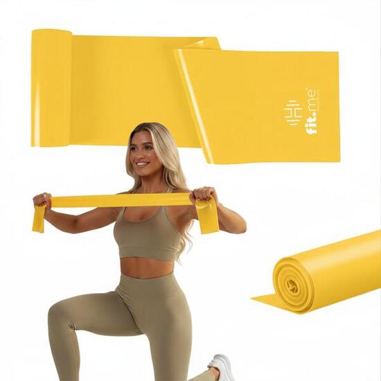 Taśma guma oporowa flat band z naturalnego lateksu 150 × 15 cm