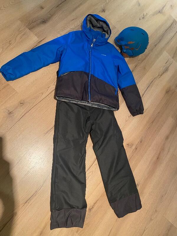 Entre Particuliers - Combinaison de ski garçon 12 ans avec casque 2/5