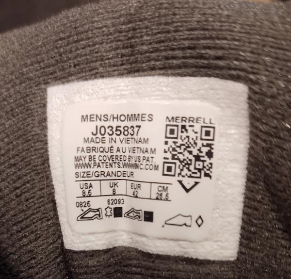 Tussen Particulieren - Merell Vibram wandelschoenen 4/6