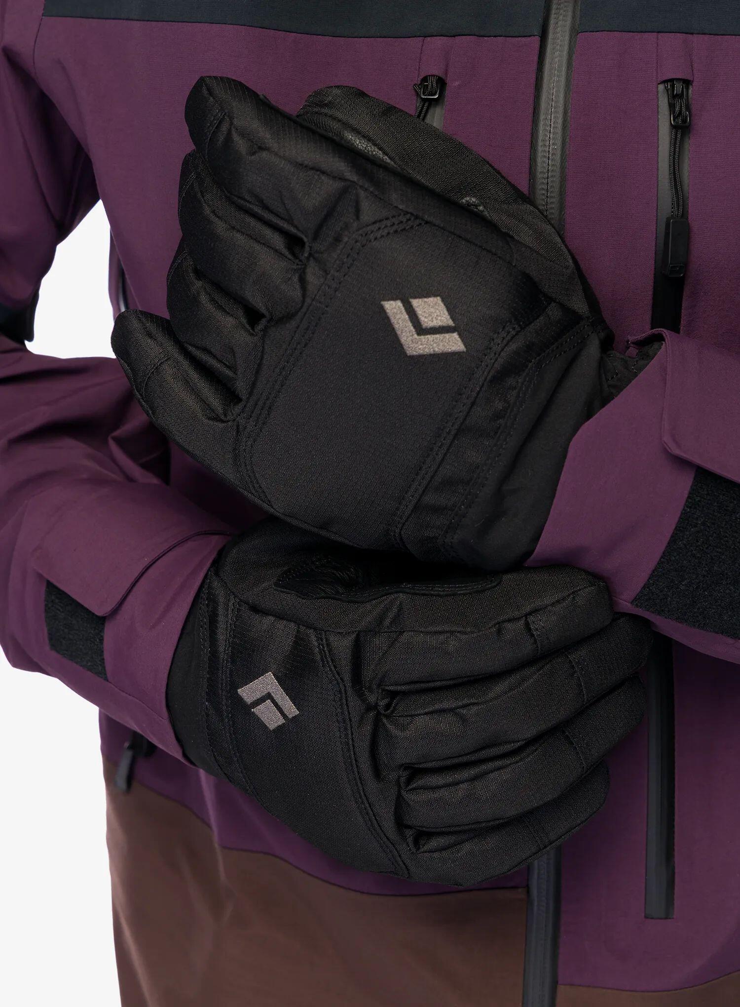 Gants ski Black Diamond Mission GORE-TEX schwarz XL Ziegenleder PrimaLoft 133 g 2/7