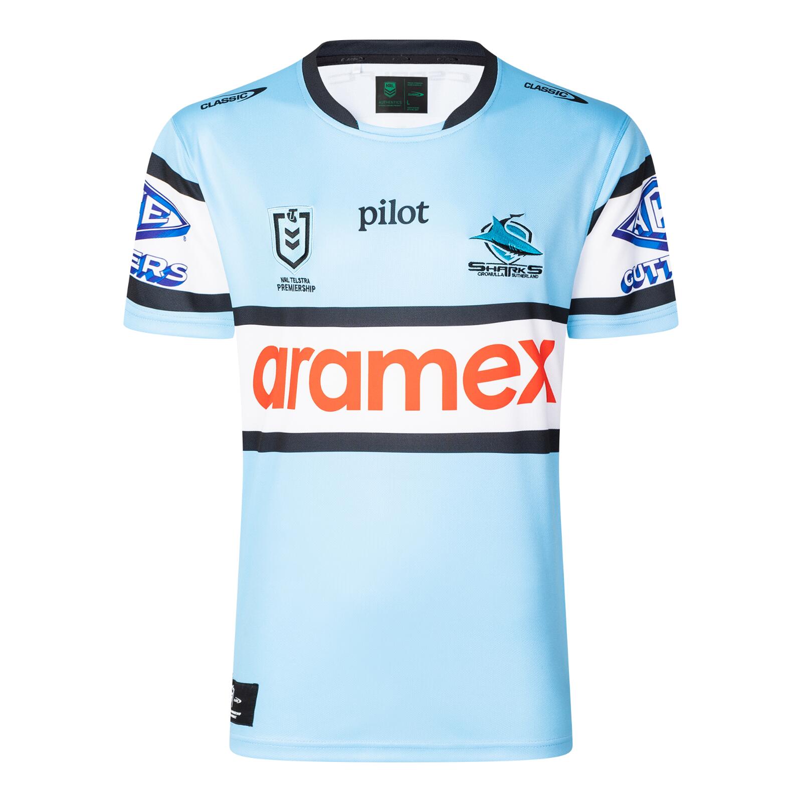 NRL 2025 Home Jersey - Cronulla Sharks - Adult - Mens